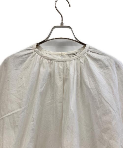 CLANE（クラネ）CLANE (クラネ) 半袖ブラウス ホワイト サイズ:2の古着・服飾アイテム