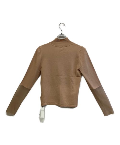 LOUNIE（ルーニー）LOUNIE (ルーニー) 薄手ニット ベージュ サイズ:Free 未使用品の古着・服飾アイテム