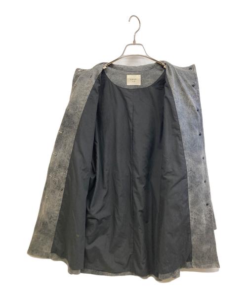 Ameri（アメリ）AMERI (アメリ) フェイクレザージャケット グレー サイズ:Fの古着・服飾アイテム