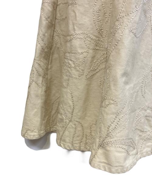 Ameri（アメリ）Ameri (アメリ) スカート ベージュ サイズ:Sの古着・服飾アイテム