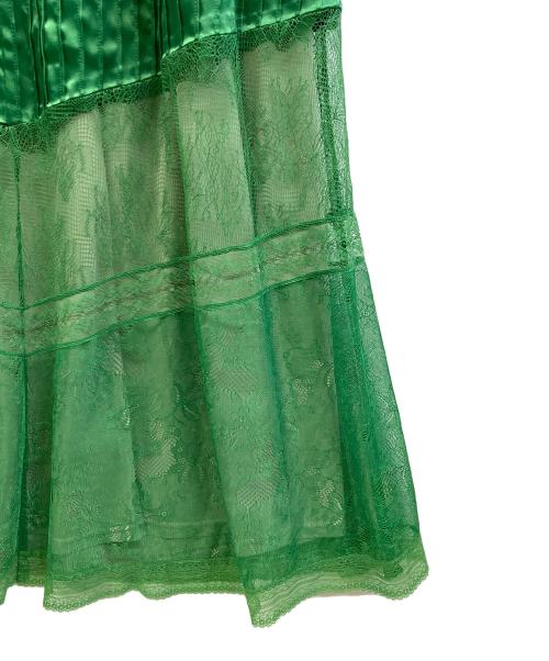Ameri（アメリ）AMERI (アメリ) スカート グリーン サイズ:Mの古着・服飾アイテム