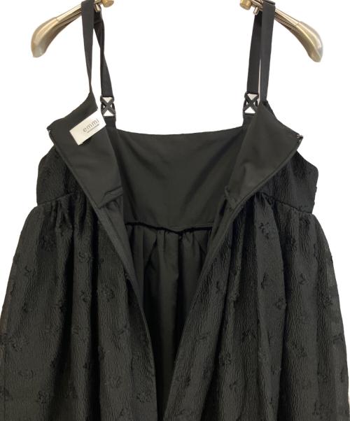 emmi（エミ）emmi (エミ) ノースリーブ・キャミソールワンピース ブラックの古着・服飾アイテム