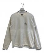 stussyステューシー）の古着「ロングスリーブTシャツ」｜ホワイト
