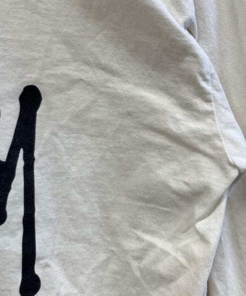 stussy（ステューシー）stussy (ステューシー) ロングスリーブTシャツ ホワイト サイズ:Lの古着・服飾アイテム