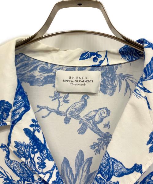 UNUSED（アンユーズド）UNUSED (アンユーズド) 半袖シャツ ブルー サイズ:3の古着・服飾アイテム