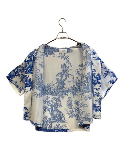 UNUSED（アンユーズド）UNUSED (アンユーズド) 半袖シャツ ブルー サイズ:3の古着・服飾アイテム