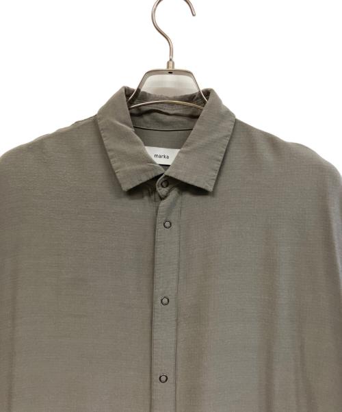 MARKA（マーカ）MARKA (マーカ) 半袖シャツ グレー サイズ:3の古着・服飾アイテム