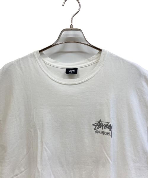 stussy（ステューシー）stussy (ステューシー) 半袖Tシャツ ホワイト サイズ:XLの古着・服飾アイテム