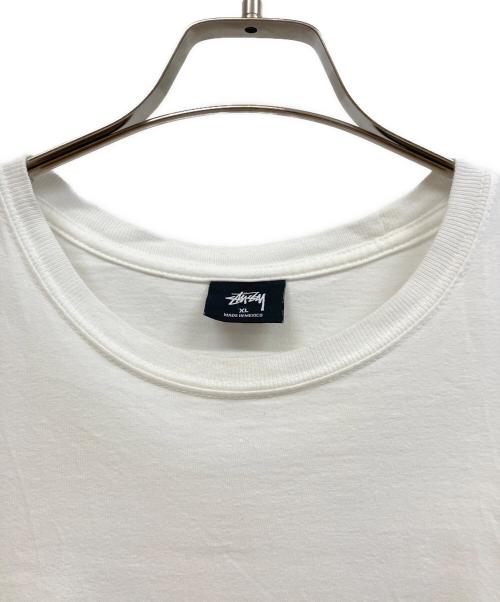 stussy（ステューシー）stussy (ステューシー) 半袖Tシャツ ホワイト サイズ:XLの古着・服飾アイテム