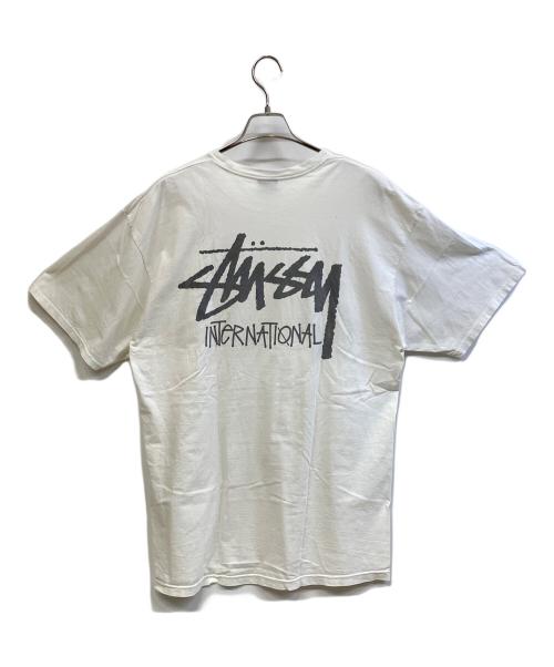 stussy（ステューシー）stussy (ステューシー) 半袖Tシャツ ホワイト サイズ:XLの古着・服飾アイテム