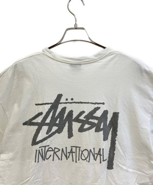 stussy（ステューシー）stussy (ステューシー) 半袖Tシャツ ホワイト サイズ:XLの古着・服飾アイテム