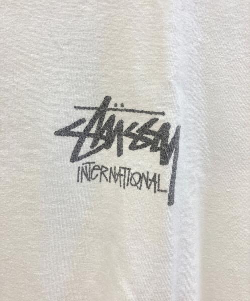 stussy（ステューシー）stussy (ステューシー) 半袖Tシャツ ホワイト サイズ:XLの古着・服飾アイテム