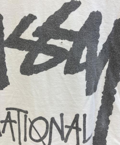 stussy（ステューシー）stussy (ステューシー) 半袖Tシャツ ホワイト サイズ:XLの古着・服飾アイテム