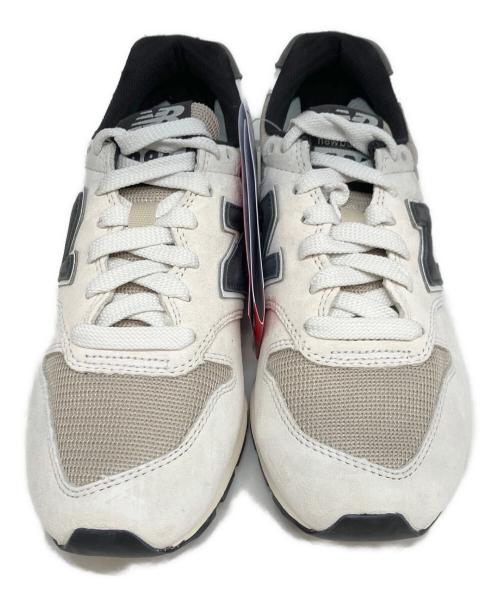 NEW BALANCE（ニューバランス）NEW BALANCE (ニューバランス) ローカットスニーカー ブラック×ホワイト サイズ:22.5 未使用品の古着・服飾アイテム