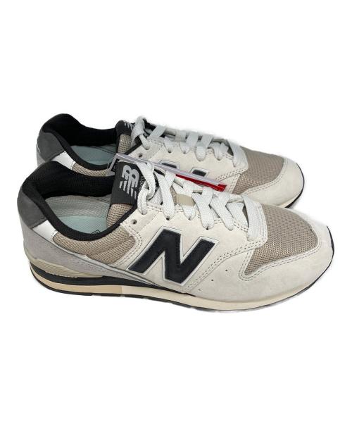 NEW BALANCE（ニューバランス）NEW BALANCE (ニューバランス) ローカットスニーカー ブラック×ホワイト サイズ:22.5 未使用品の古着・服飾アイテム
