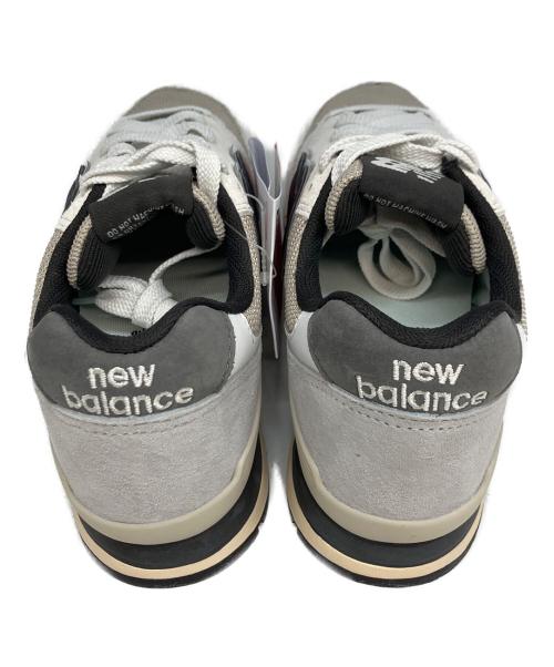 NEW BALANCE（ニューバランス）NEW BALANCE (ニューバランス) ローカットスニーカー ブラック×ホワイト サイズ:22.5 未使用品の古着・服飾アイテム