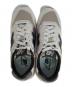中古・古着 NEW BALANCE (ニューバランス) ローカットスニーカー ブラック×ホワイト サイズ:22.5 未使用品：7000円