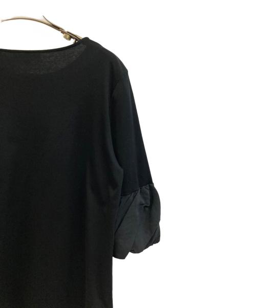theory luxe（セオリーリュクス）theory luxe (セオリーリュクス) 半袖カットソー ブラック サイズ:38の古着・服飾アイテム