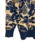 A BATHING APE (アベイシングエイプ) ASIA CAMO KNIT SWEATER ネイビー×ブラウン サイズ:M：20000円
