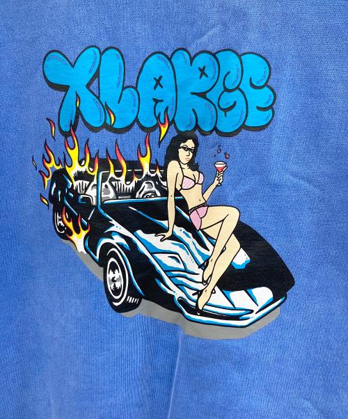 X-LARGE（エクストララージ）X-LARGE (エクストララージ) パーカー ブルー サイズ:Lの古着・服飾アイテム