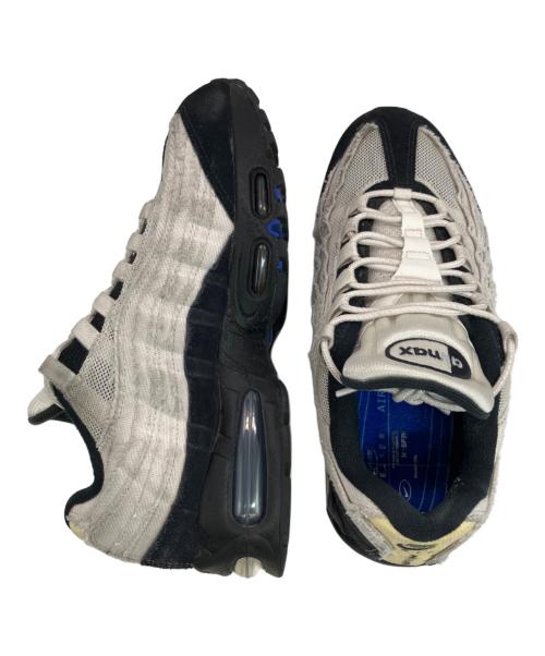 NIKE（ナイキ）NIKE (ナイキ) AIR MAX 95 BIG BUBBLE ホワイト×ブラック サイズ:27.5cmの古着・服飾アイテム