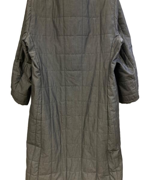 BURBERRY LONDON（バーバリーロンドン）BURBERRY LONDON (バーバリーロンドン) ノーカラーコート グレー サイズ:FREEの古着・服飾アイテム