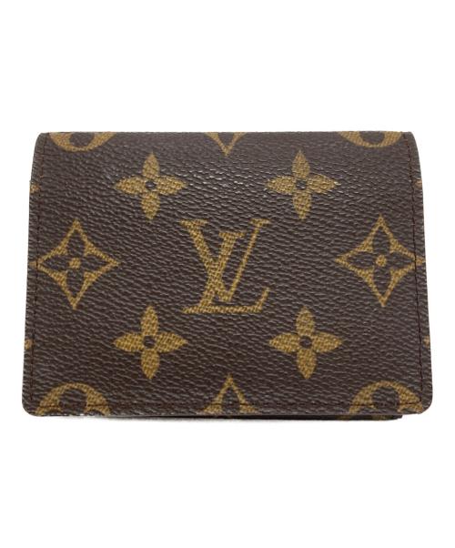 LOUIS VUITTON（ルイ ヴィトン）LOUIS VUITTON (ルイ ヴィトン) カードケース ブラウンの古着・服飾アイテム