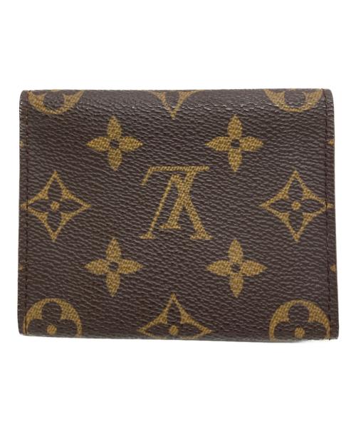 LOUIS VUITTON（ルイ ヴィトン）LOUIS VUITTON (ルイ ヴィトン) カードケース ブラウンの古着・服飾アイテム
