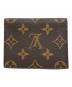 LOUIS VUITTON (ルイ ヴィトン) カードケース ブラウン：16000円
