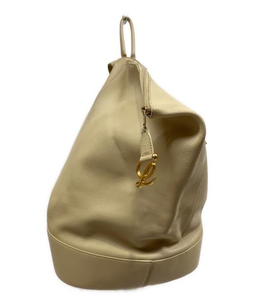 LOEWE（ロエベ）LOEWE (ロエベ) アントンバックパック ベージュの古着・服飾アイテム