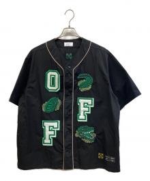 OFFWHITE（オフホワイト）の古着「ベースボールシャツ」｜ブラック