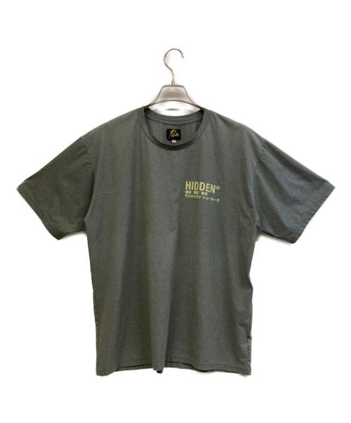 Needles（ニードルズ）Needles (ニードルズ) HIDDEN (ヒドゥン) 半袖カットソー グレー サイズ:Lの古着・服飾アイテム