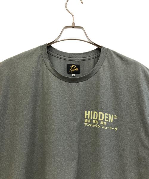 Needles（ニードルズ）Needles (ニードルズ) HIDDEN (ヒドゥン) 半袖カットソー グレー サイズ:Lの古着・服飾アイテム