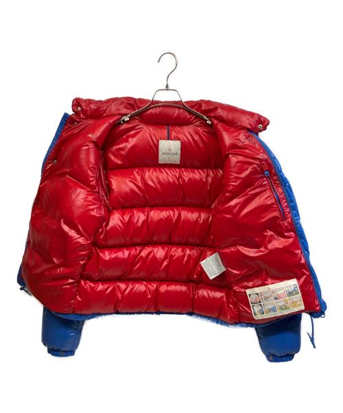 MONCLER（モンクレール）MONCLER (モンクレール) ダウンジャケット ブルー サイズ:2の古着・服飾アイテム