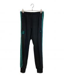 adidas（アディダス）の古着「トラックパンツ」｜ブラック×グリーン