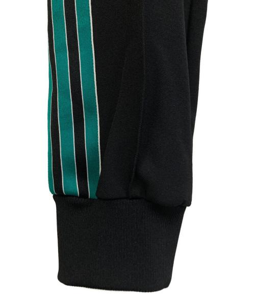 adidas（アディダス）adidas (アディダス) トラックパンツ ブラック×グリーン サイズ:M 未使用品の古着・服飾アイテム