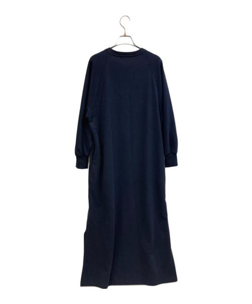 TENTIAL BAKUNE（テンシャル バクネ）TENTIAL BAKUNE (テンシャル バクネ) スウェットワンピース ネイビー サイズ:Mの古着・服飾アイテム