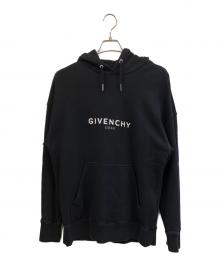 GIVENCHY（ジバンシィ）の古着「プルオーバーパーカー」｜ブラック