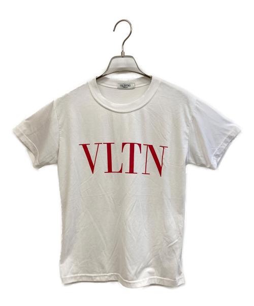 VALENTINO（ヴァレンティノ）VALENTINO (ヴァレンティノ) 半袖Tシャツ ホワイト サイズ:Sの古着・服飾アイテム