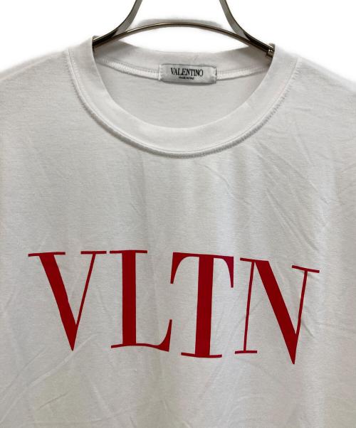 VALENTINO（ヴァレンティノ）VALENTINO (ヴァレンティノ) 半袖Tシャツ ホワイト サイズ:Sの古着・服飾アイテム