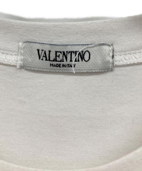 VALENTINO（ヴァレンティノ）VALENTINO (ヴァレンティノ) 半袖Tシャツ ホワイト サイズ:Sの古着・服飾アイテム