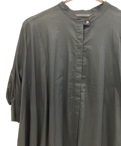 mizuiro-ind（ミズイロインド）mizuiro-ind (ミズイロインド) 長袖ワンピース ブラック サイズ:Freeの古着・服飾アイテム