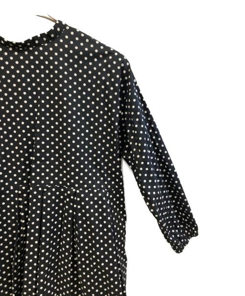 nop de nod（ノップドゥノッド）nop de nod (ノップドゥノッド) 長袖ワンピース ブラック サイズ:Mの古着・服飾アイテム