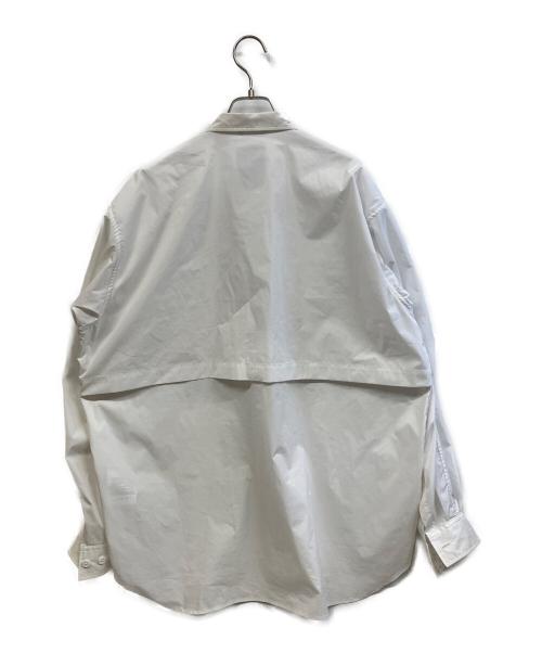 DAIWA PIER39（ダイワ ピア39）DAIWA PIER39 (ダイワ ピア39) MULCH POCKET FIELD SHIRTS ホワイト サイズ:Mの古着・服飾アイテム
