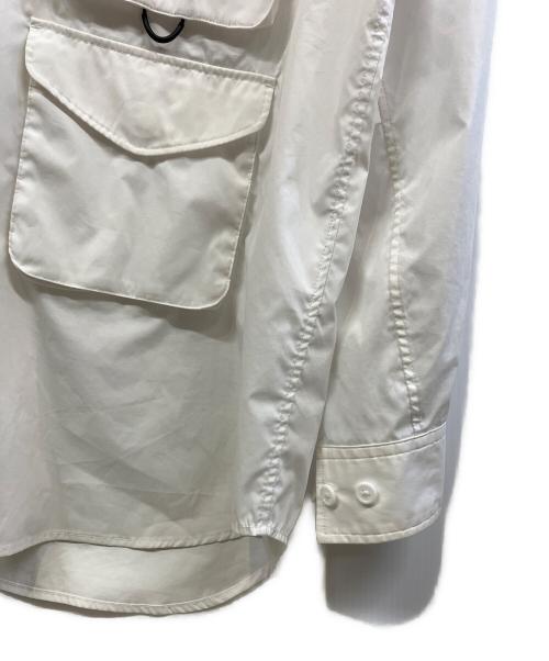 DAIWA PIER39（ダイワ ピア39）DAIWA PIER39 (ダイワ ピア39) MULCH POCKET FIELD SHIRTS ホワイト サイズ:Mの古着・服飾アイテム