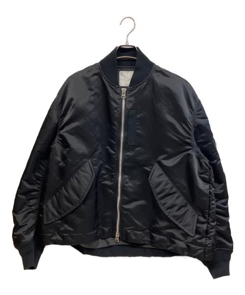 sacai（サカイ）sacai (サカイ) NYLON TWILL BLOUSON ブラック サイズ:3の古着・服飾アイテム