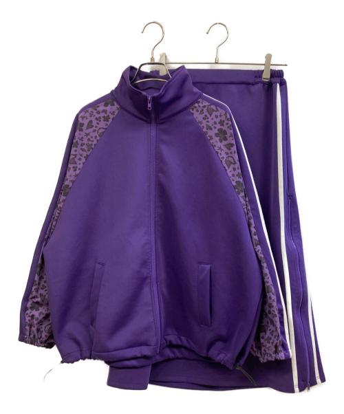 SCOLAR（スカラ）SCOLAR (スカラ) セットアップジャージ パープル サイズ:Mの古着・服飾アイテム