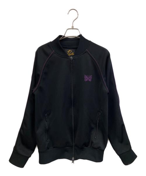 Needles（ニードルズ）Needles (ニードルズ) トラックジャケット ブラック×パープル サイズ:Mの古着・服飾アイテム