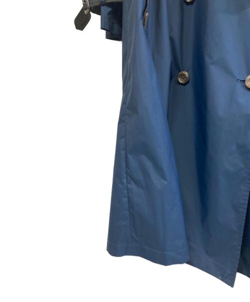 Aquascutum（アクアスキュータム）Aquascutum (アクアスキュータム) 撥水トレンチコート ネイビー サイズ:M -Lの古着・服飾アイテム