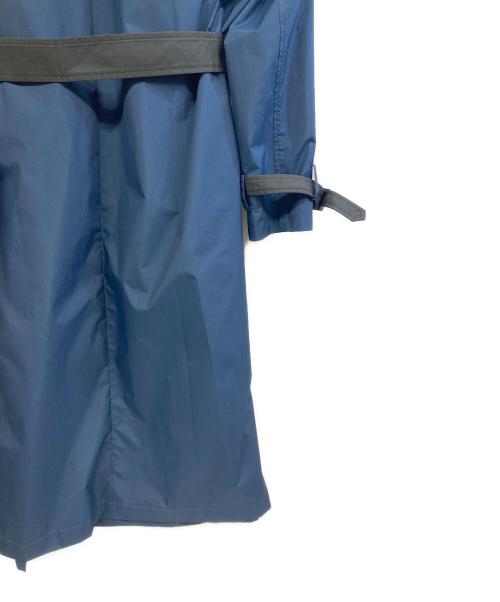 Aquascutum（アクアスキュータム）Aquascutum (アクアスキュータム) 撥水トレンチコート ネイビー サイズ:M -Lの古着・服飾アイテム